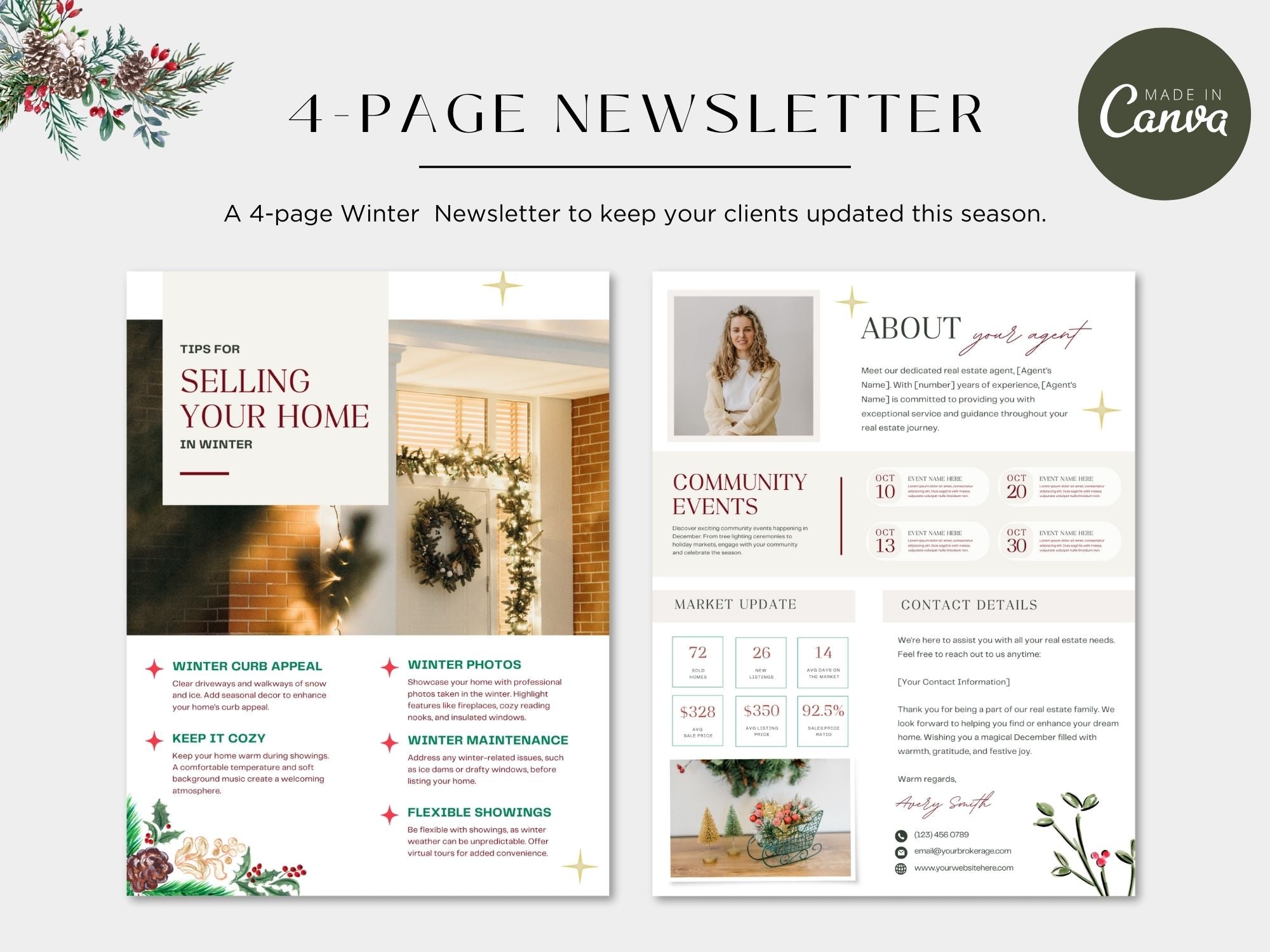 Real Estate Winter Newsletter 2023 - Valuable Insights for the Winter Real Estate Market