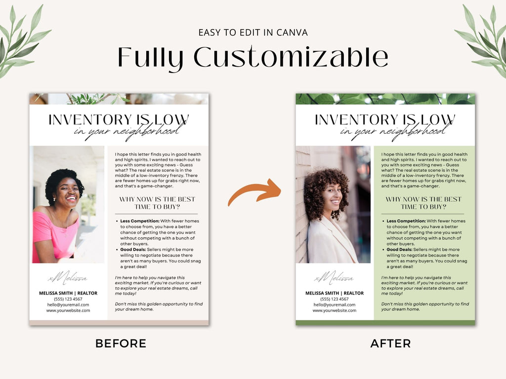 Low Inventory Real Estate Letter Vol 01 - Expertly crafted letter addressing current market conditions, providing insights and strategic advice for buyers and sellers in the low inventory real estate market.