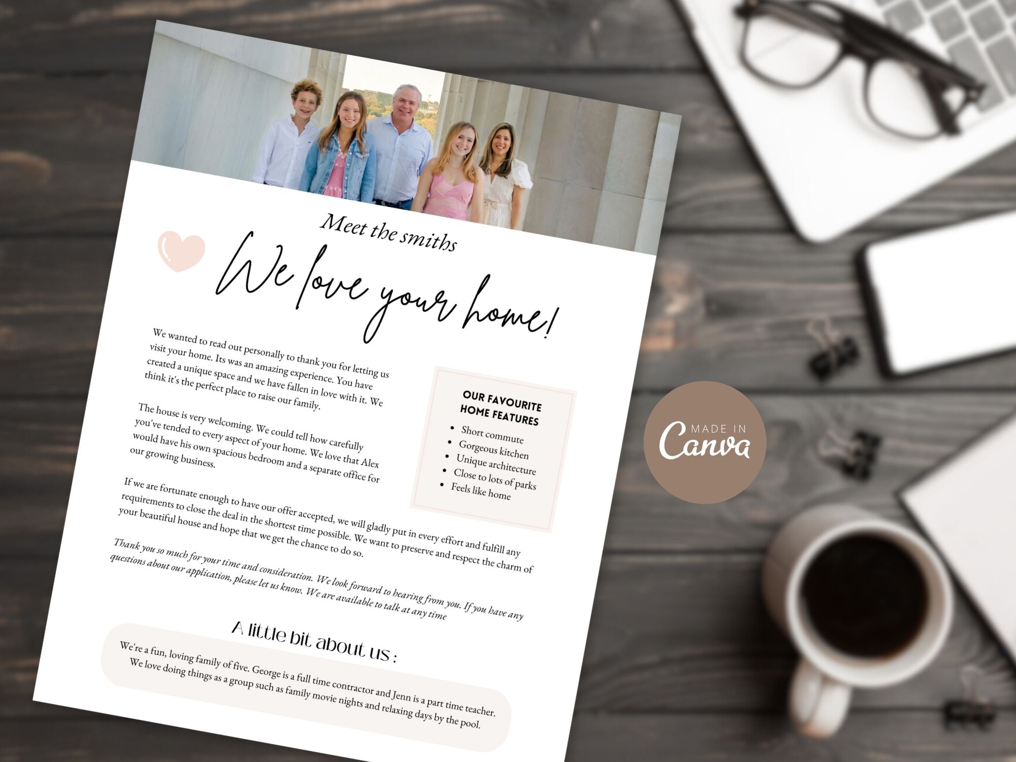 Home Offer Letter Vol 01 - Make a lasting impression with a professionally crafted buyer's letter.