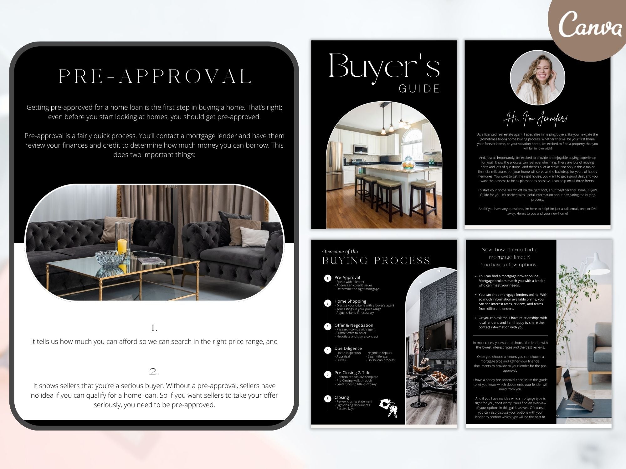  Black Buyer and Seller Guide Bundle Vol 01- Empowerment resources for navigating the real  estate journey.