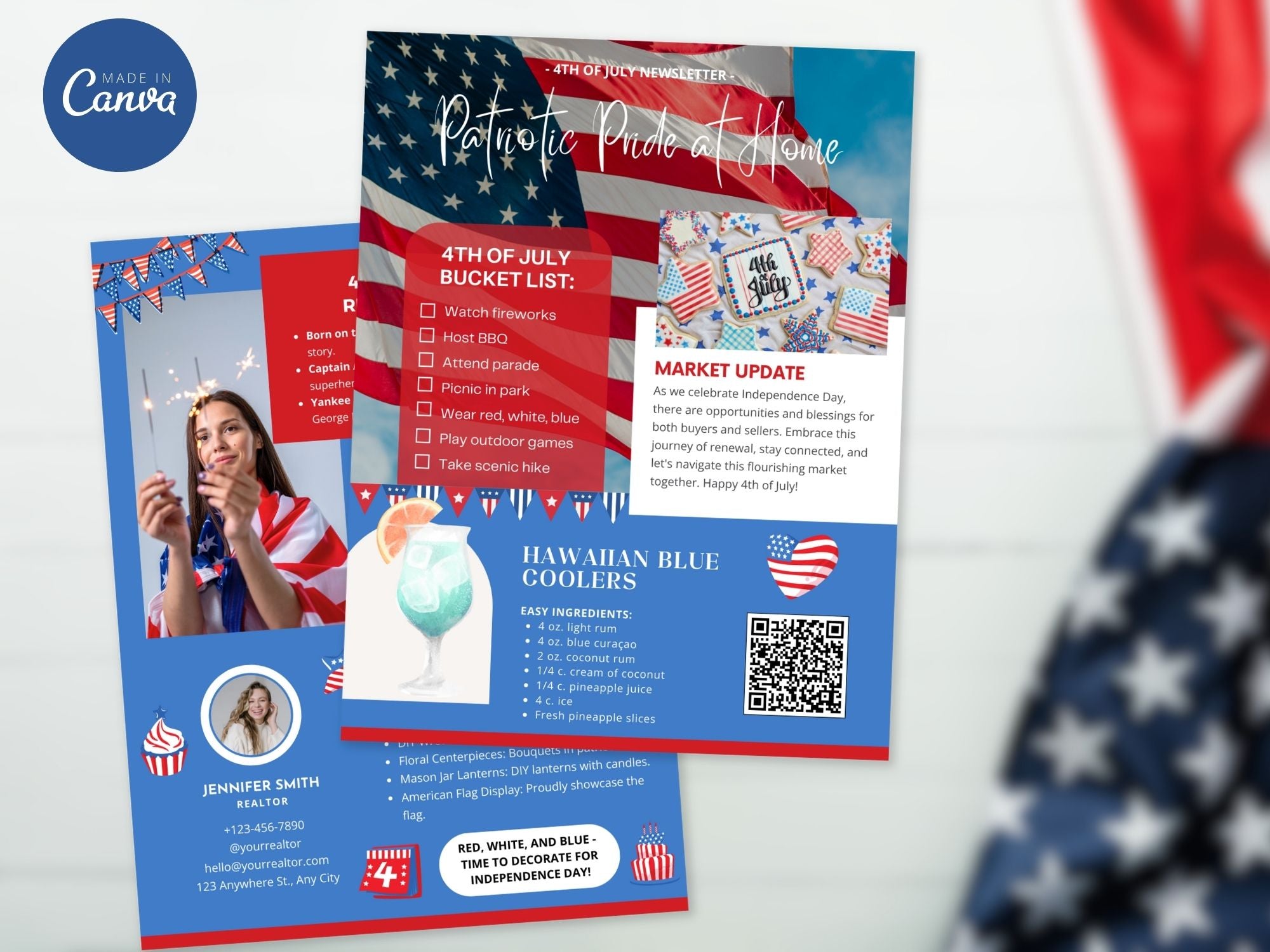 4th of July Holiday Newsletter 2024 - Celebrate Independence Day with patriotic stories and festive ideas.