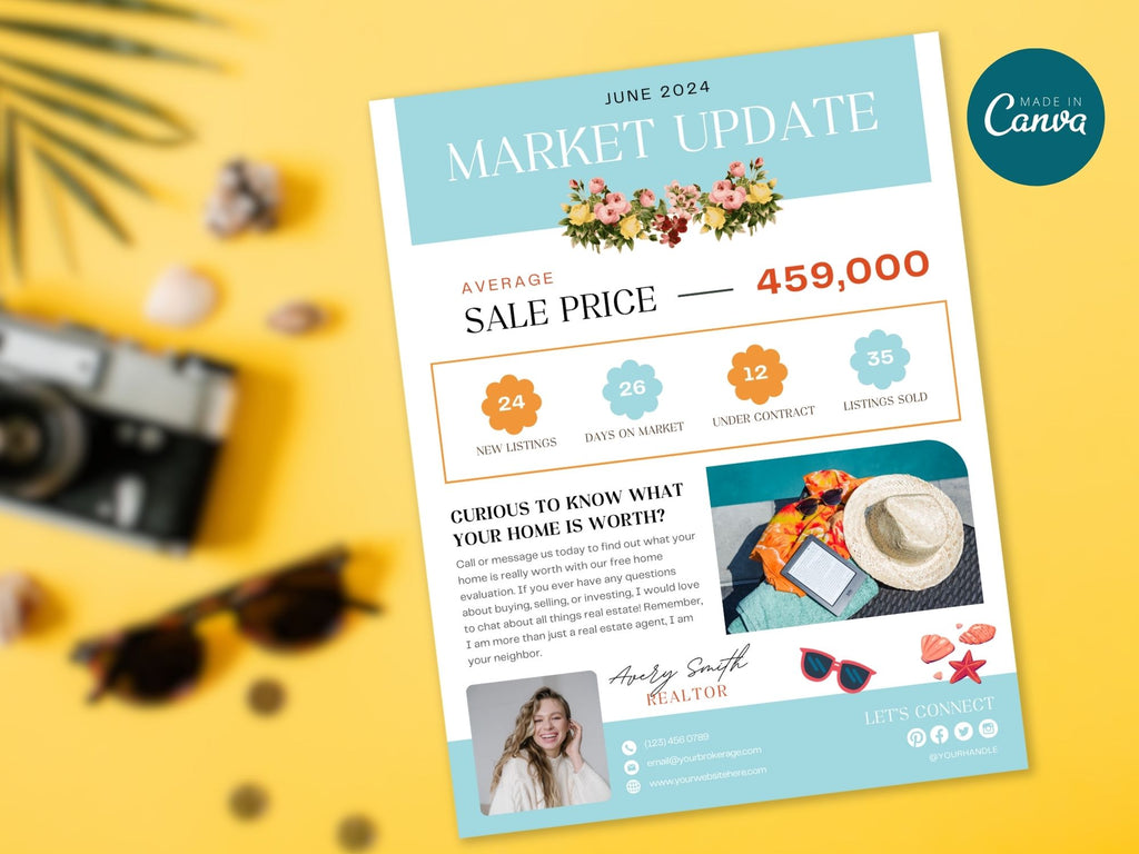 Summer Market Update Flyer - Stay informed with valuable insights into the summer real estate market.