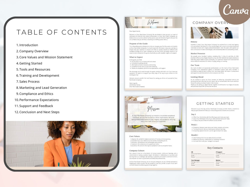 Agent Onboarding Guide- Comprehensive resource for integrating new real estate agents.