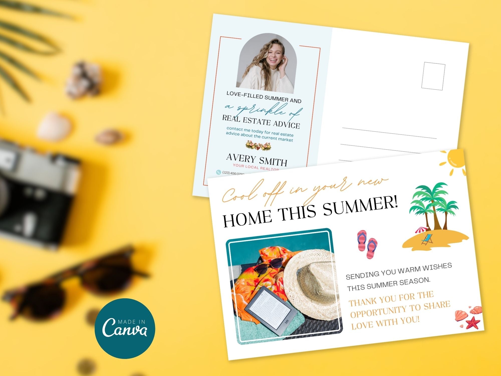 Real Estate Postcard Bundle- Beautifully designed postcards for real estate marketing.