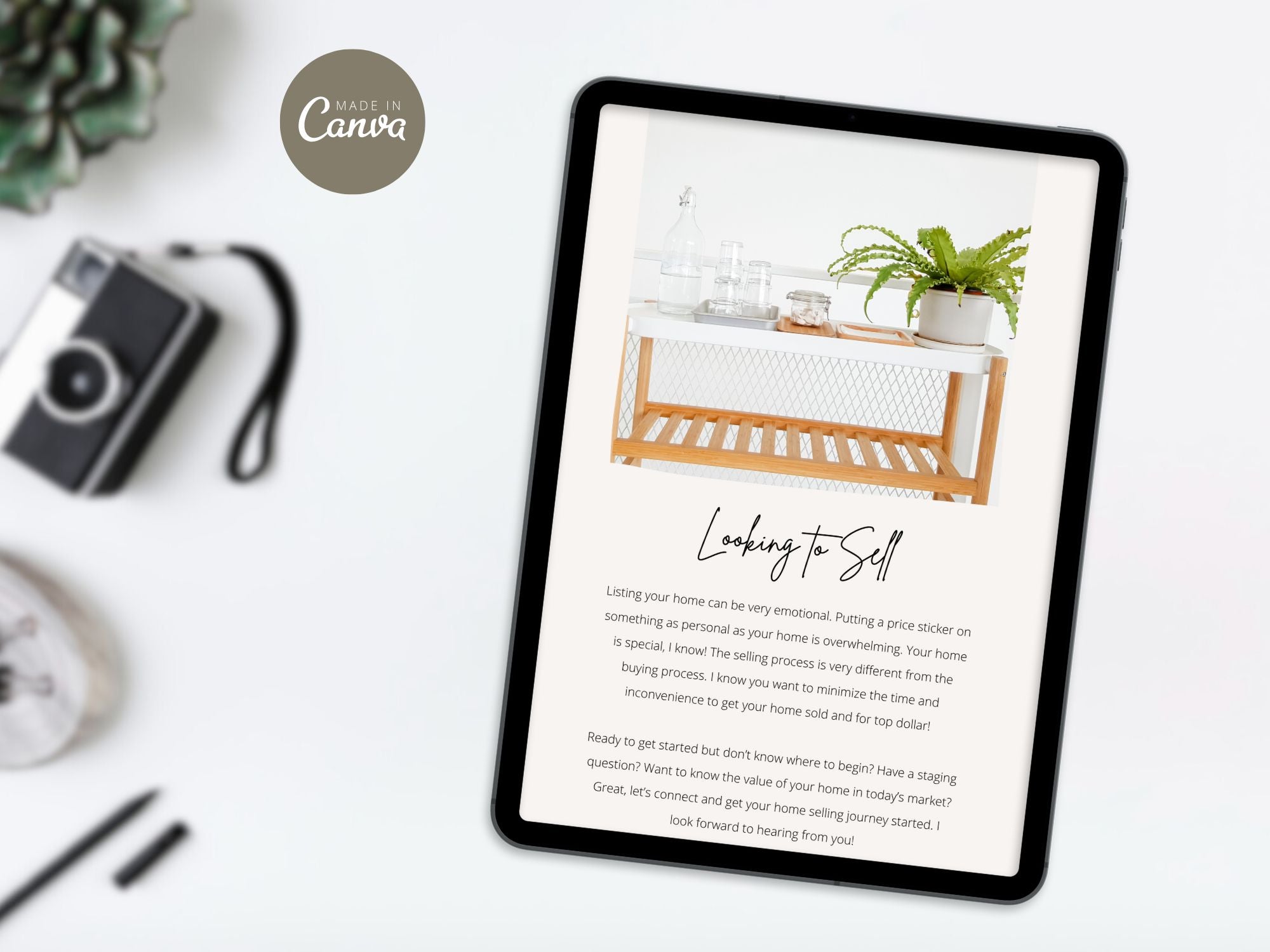 Modern Real Estate Canva Site - Sleek and contemporary website template for showcasing real estate services.