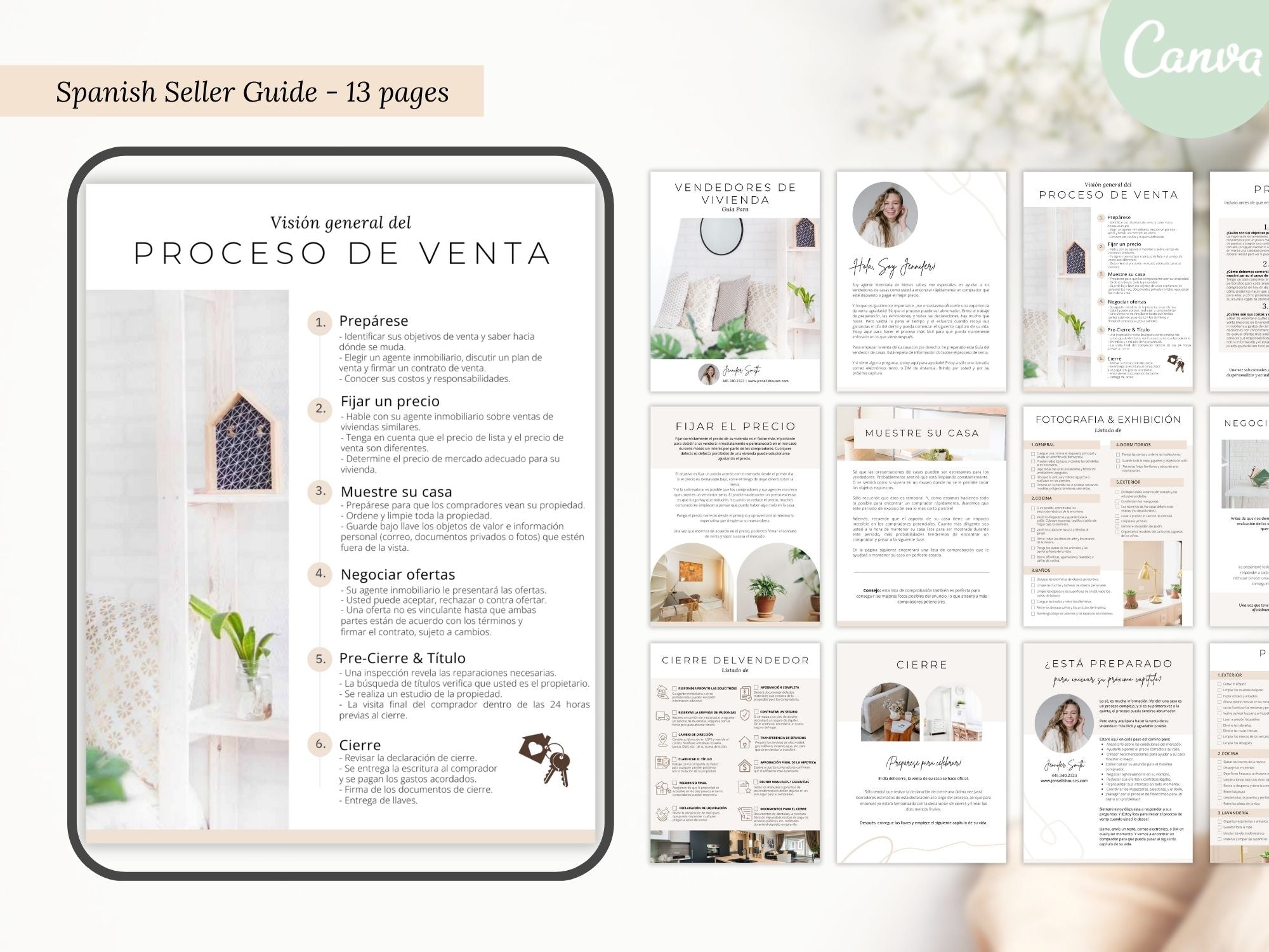bilingual home buyer and seller guide in English and Spanish