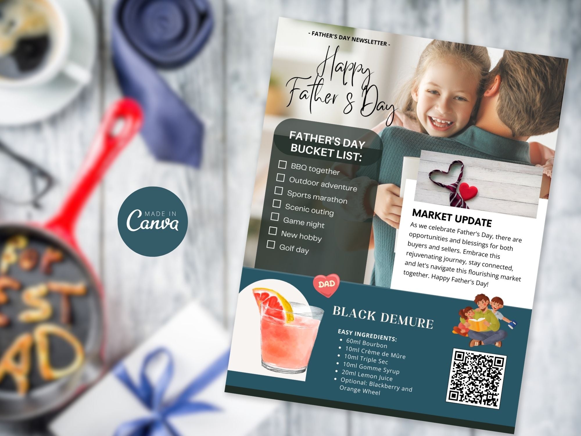 Father's Day Holiday Newsletter 2024 - Heartwarming stories and exclusive offers to celebrate dads.