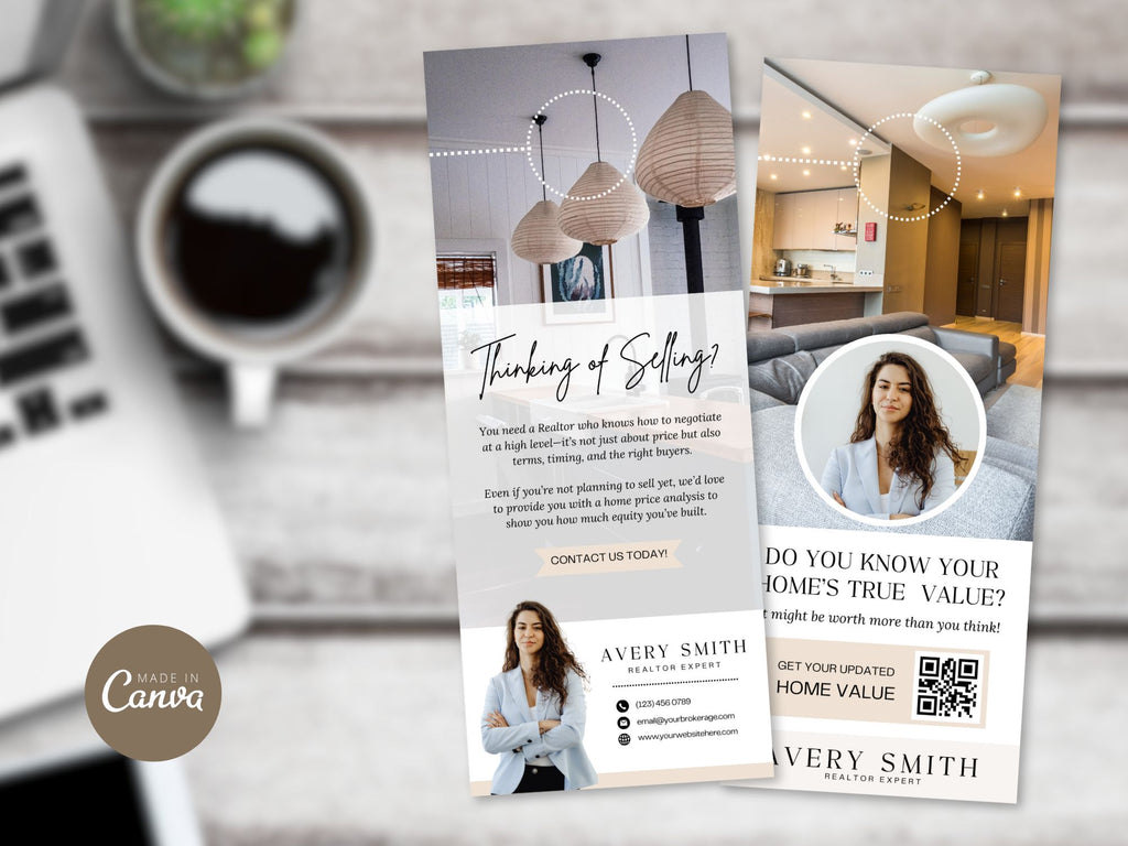 CMA Door Hangers for real estate lead generation and home value marketing