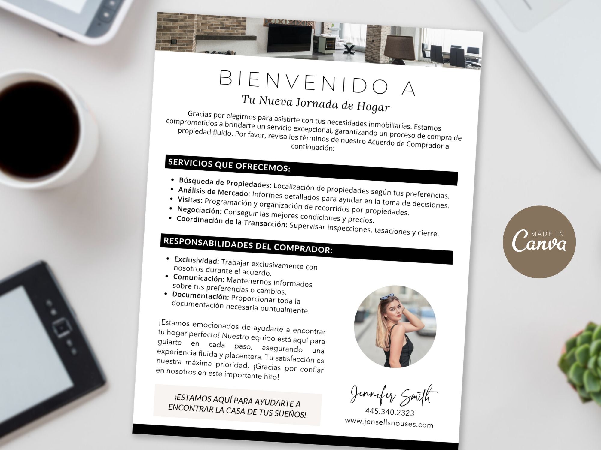 Spanish Buyer Agreement Letter Vol 02 - A comprehensive buyer agreement guide in Spanish
for real estate agents and clients.