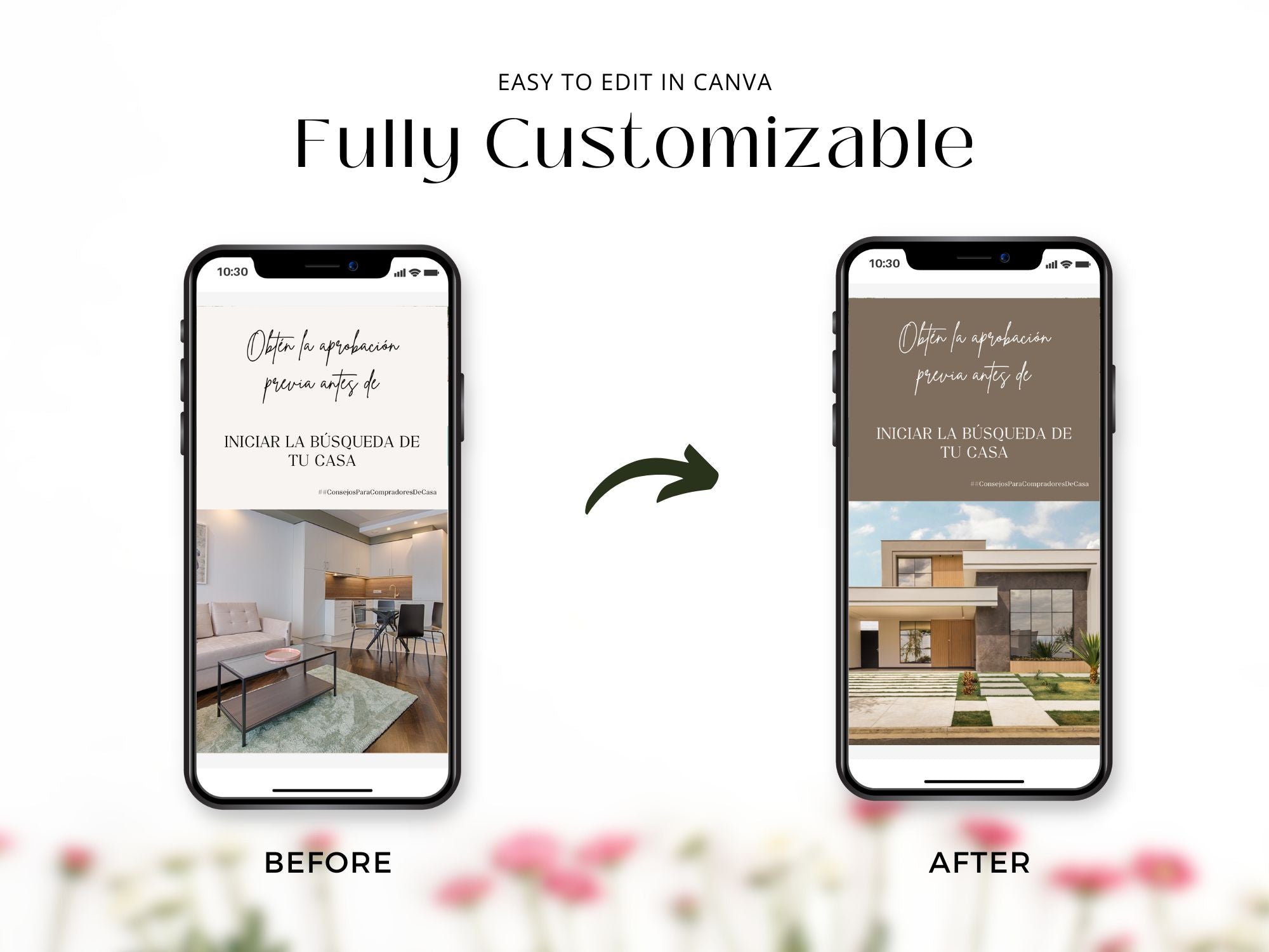 Spanish Buyer and Seller Tips Instagram Reels providing real estate insights for buyers and sellers.