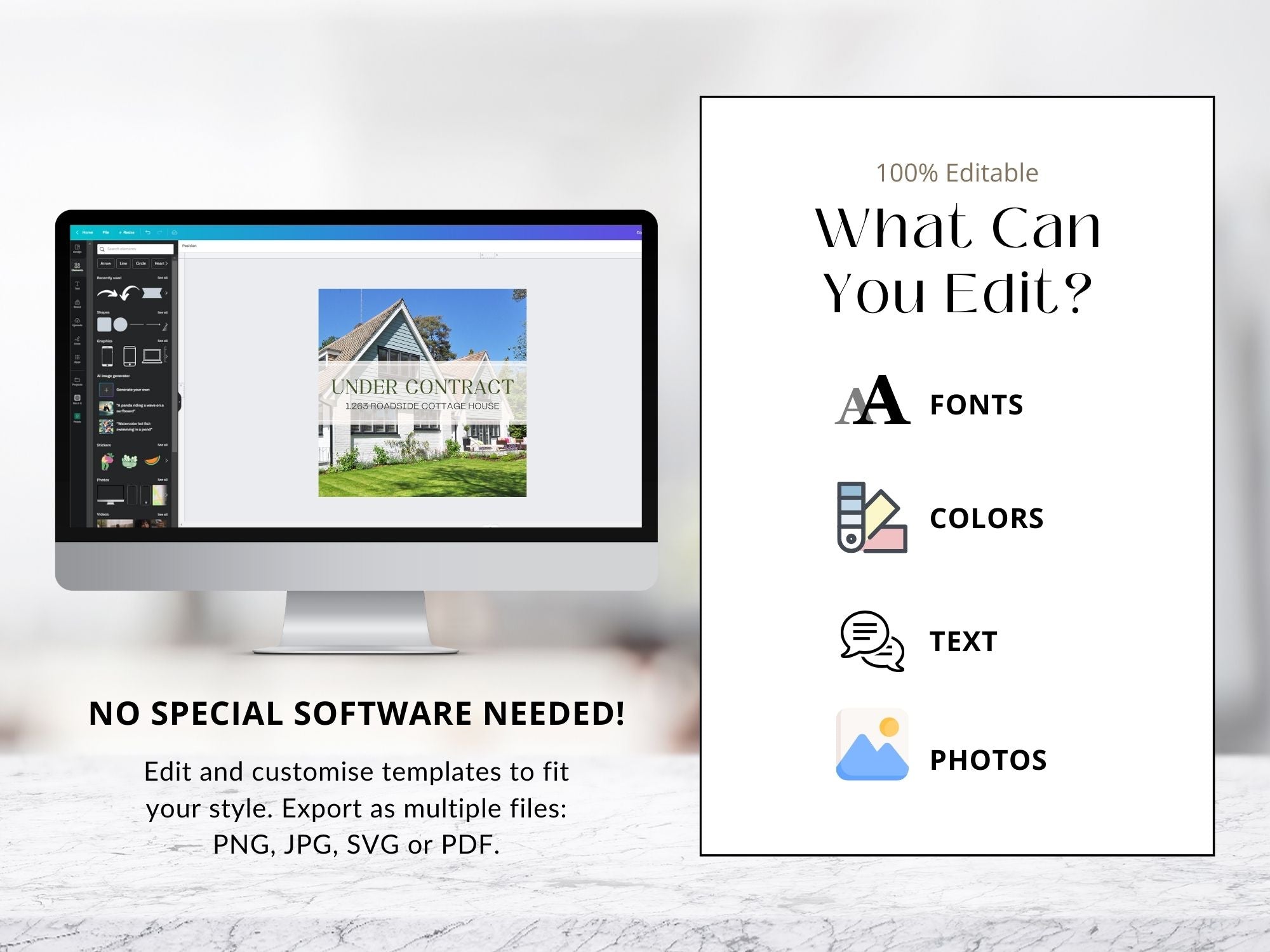 Under Contract Instagram Posts - Celebrate real estate successes with captivating visuals.