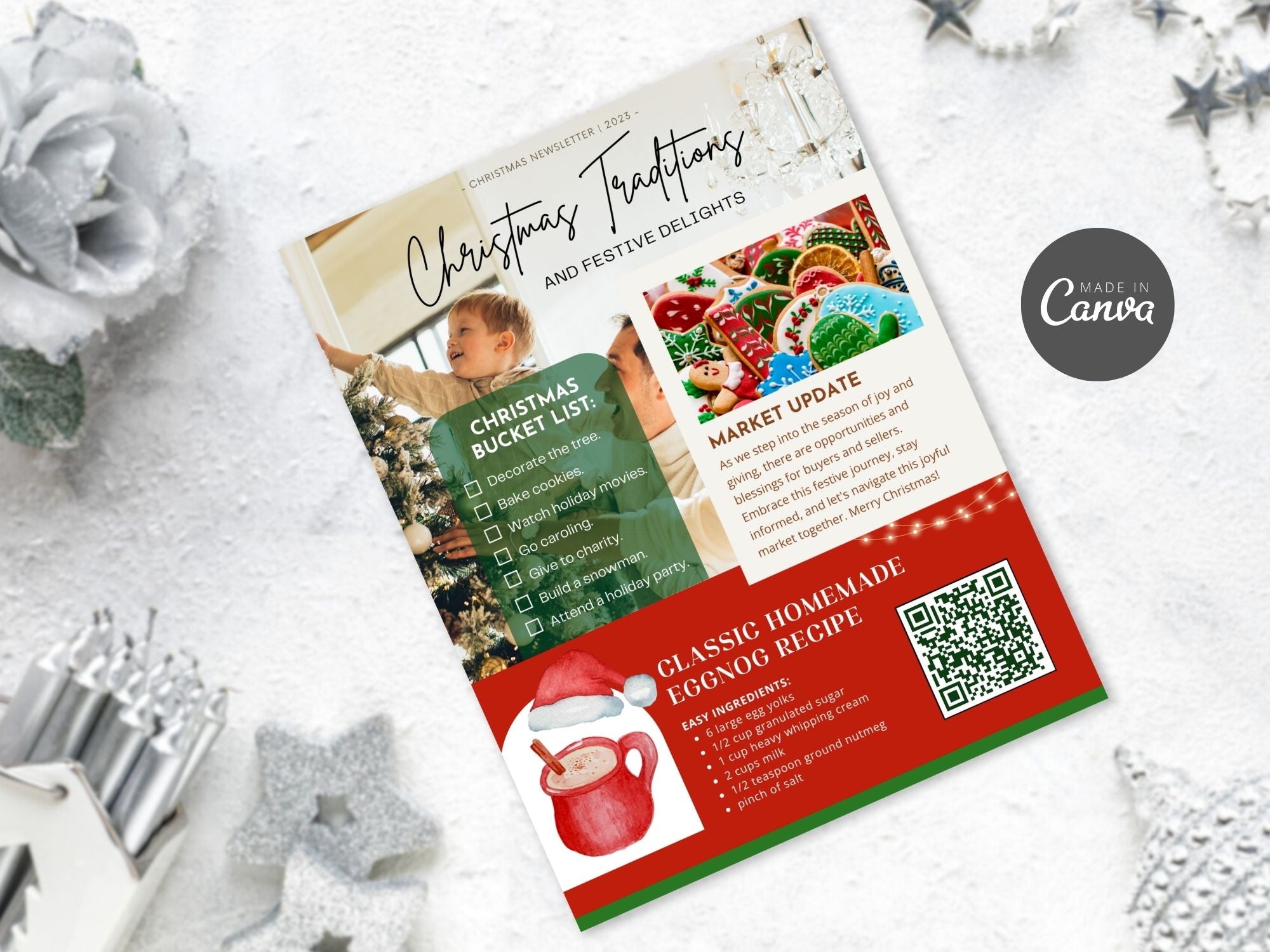 Real Estate Christmas Newsletter 2023 - Festive Client Communication for the Holiday Season