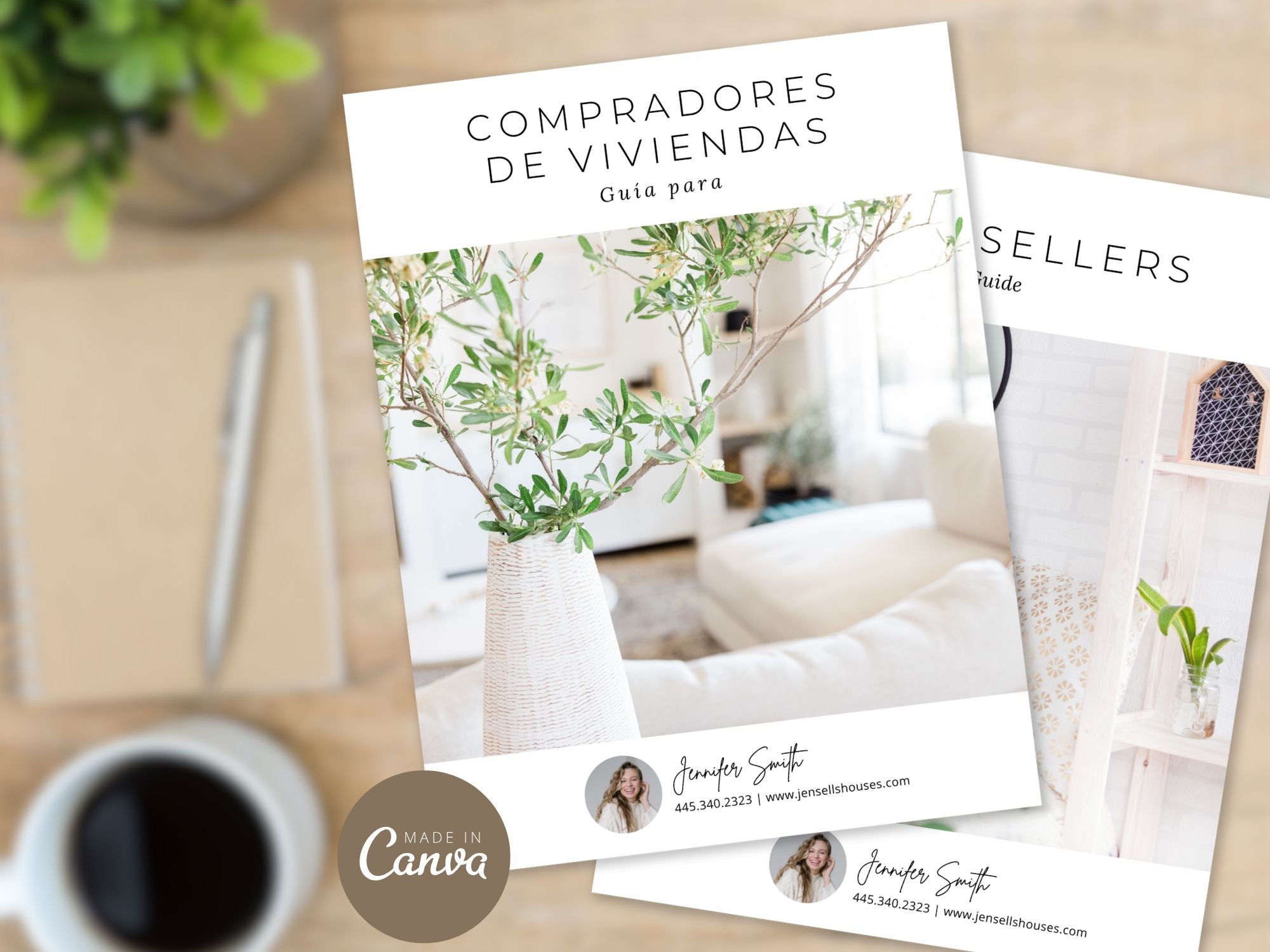 bilingual home buyer and seller guide in English and Spanish