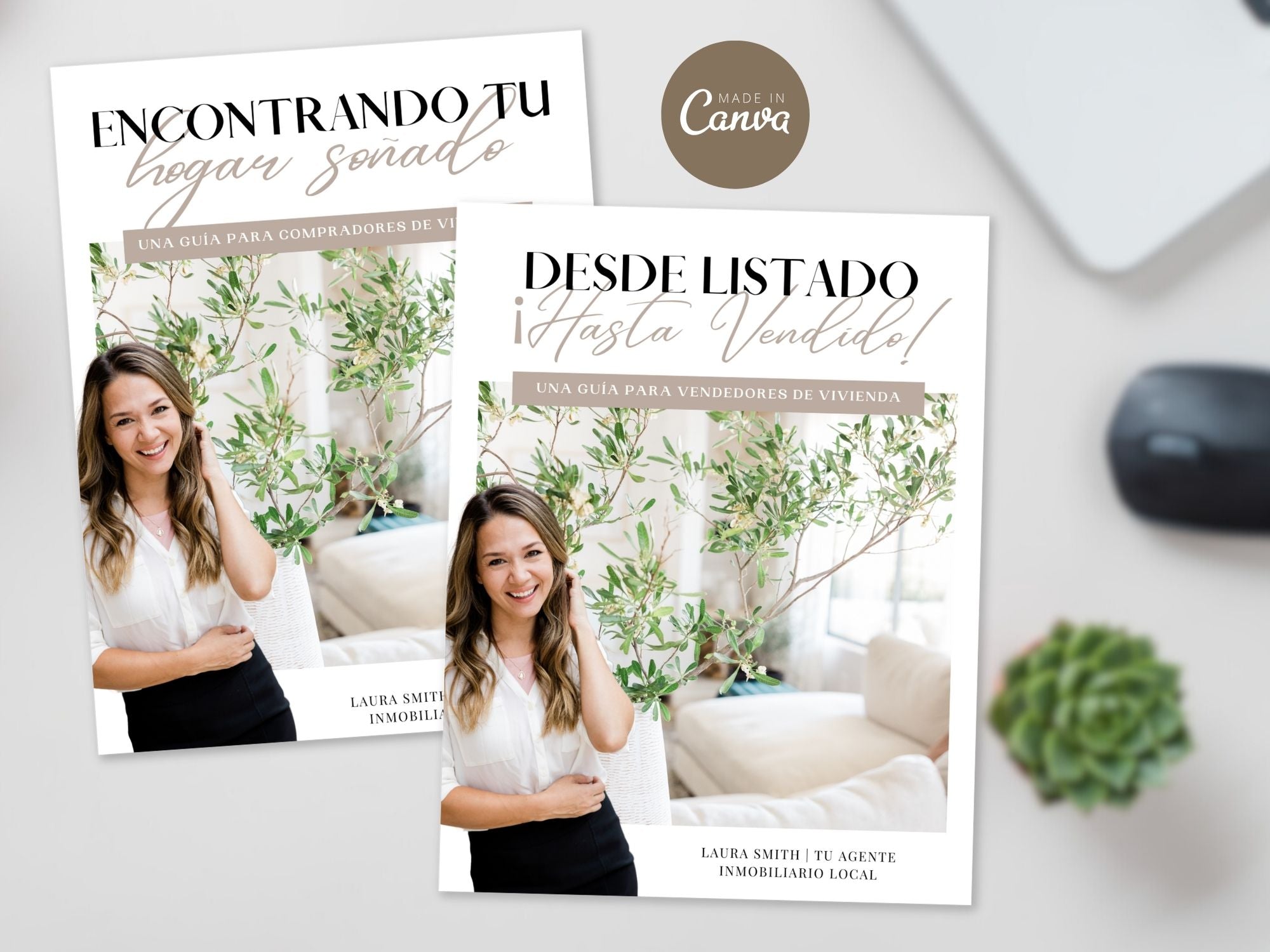 Spanish Modern Buyer and Seller Guides Vol 01- Informative guides for Spanish-speaking  clients.