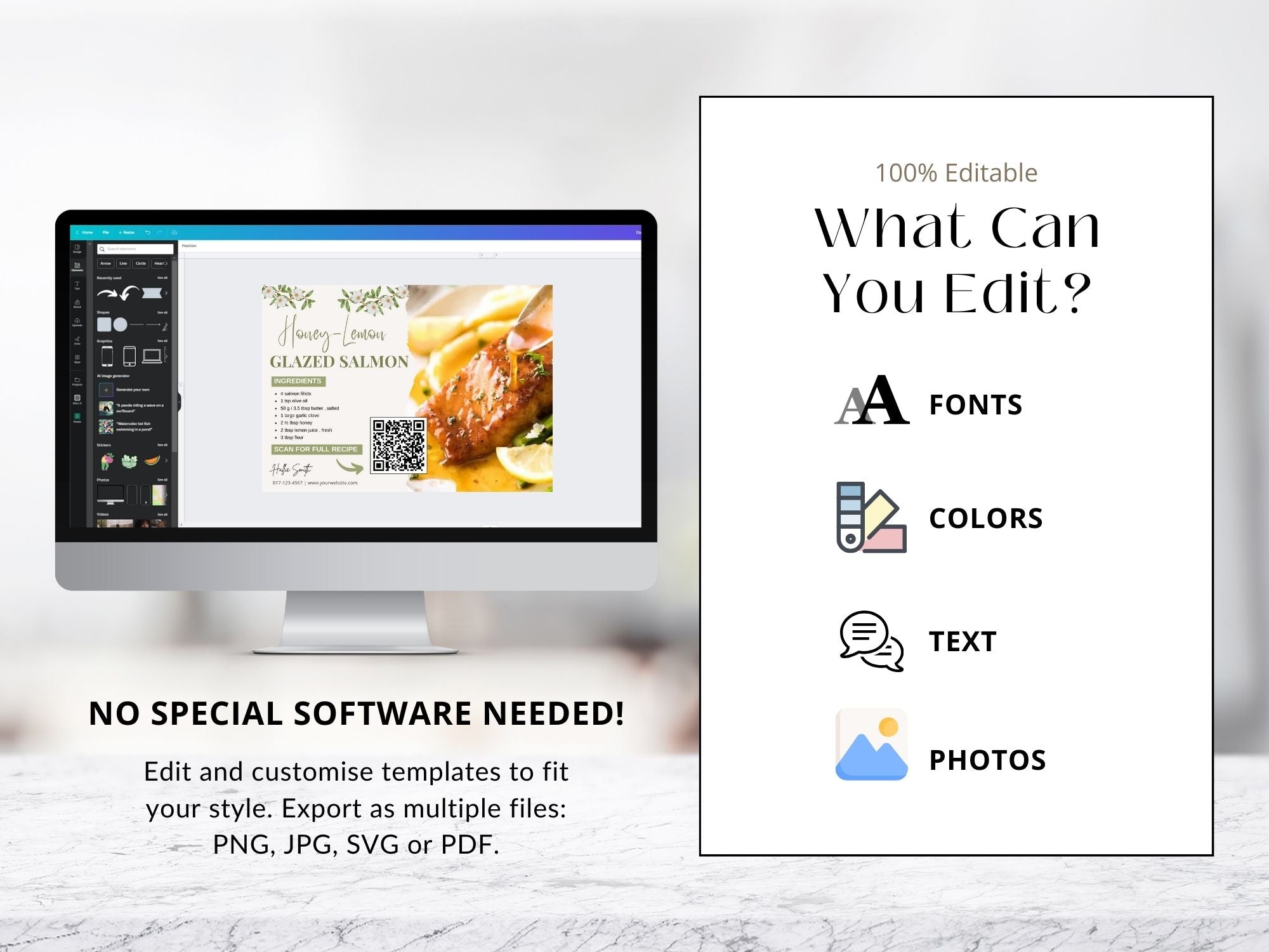 Spring Recipe Postcard Bundle - Professionally designed real estate postcards featuring fresh and seasonal recipes.