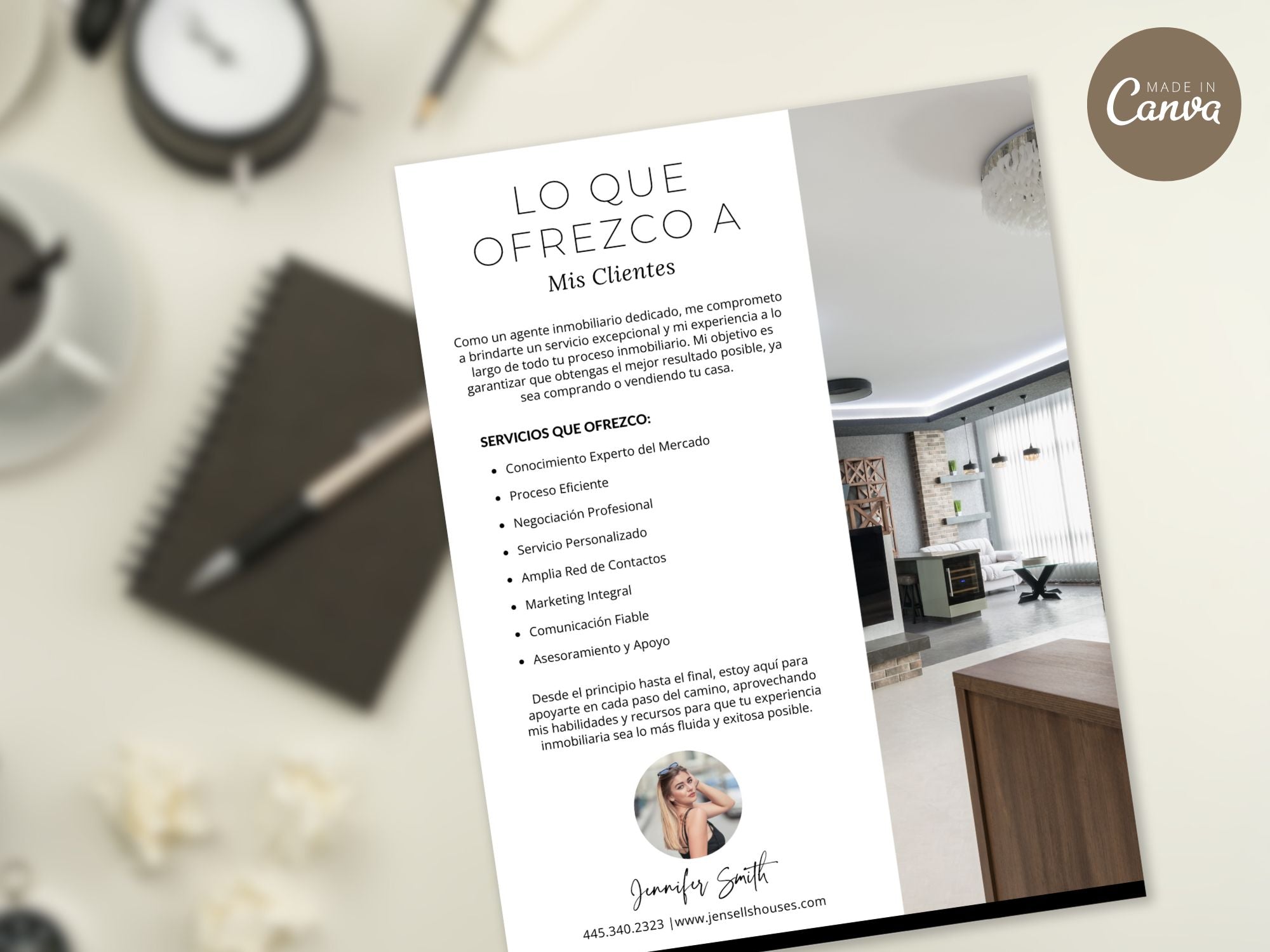 Spanish Agent Commission Bundle Vol 02 - Real estate documents in Spanish explaining
commission structures and services for agents.