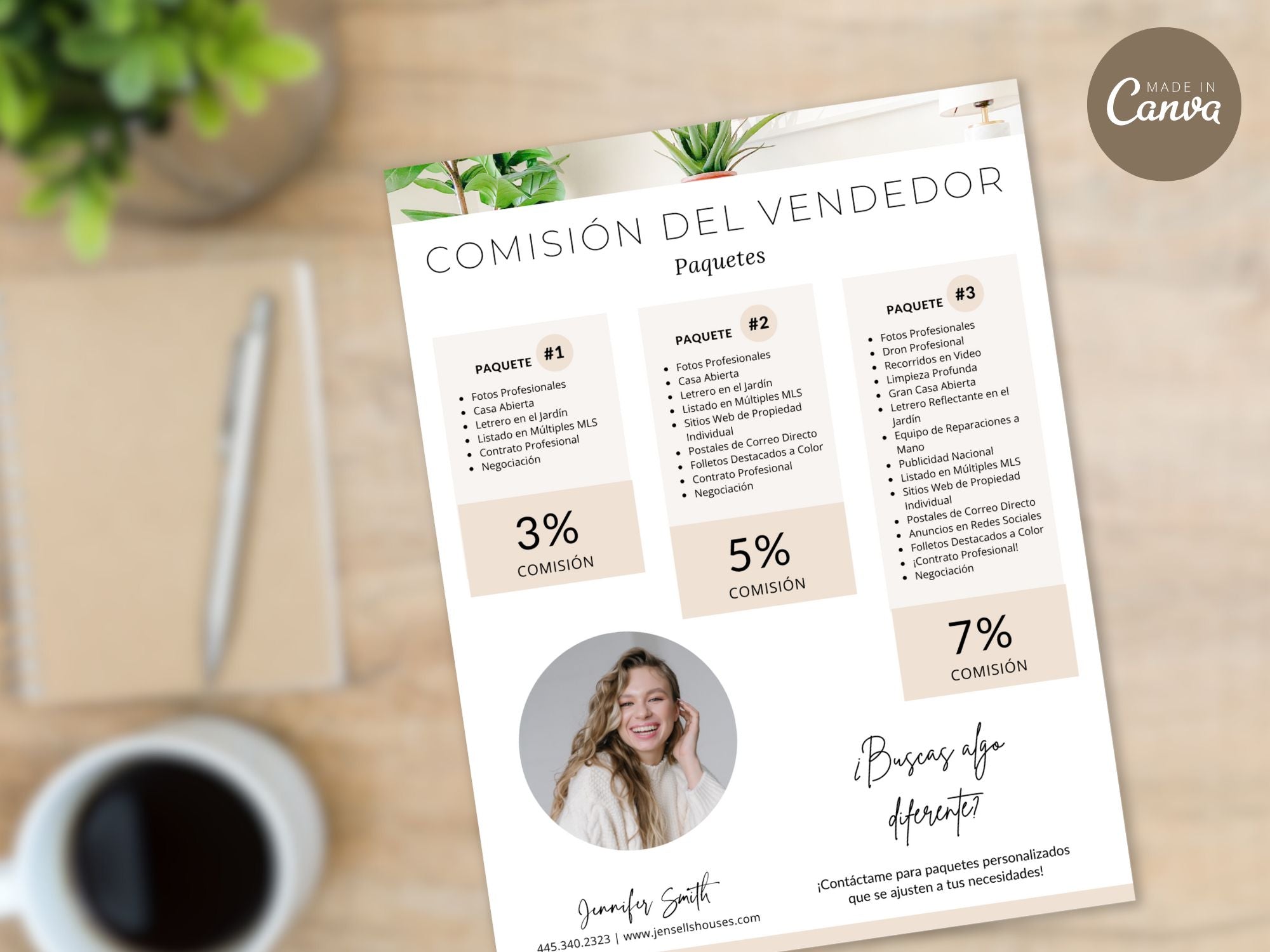 Spanish Buyer Agent Commission Sheets Vol 01 - Real estate commission and representation
sheets in Spanish for agents and clients.