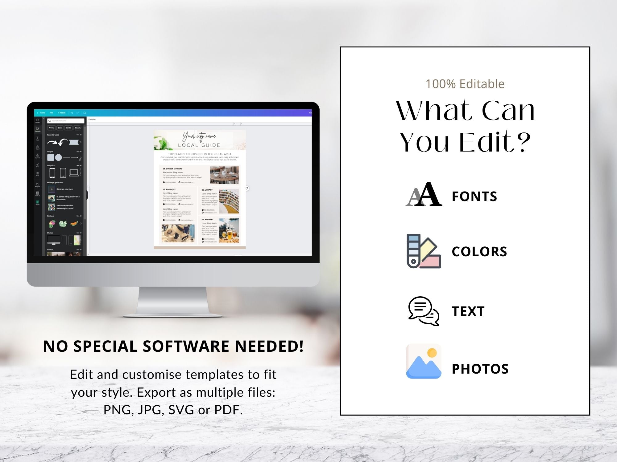 Real Estate Local Guide Vol 01 - Comprehensive guide for real estate professionals to provide valuable insights about the local area to their clients.