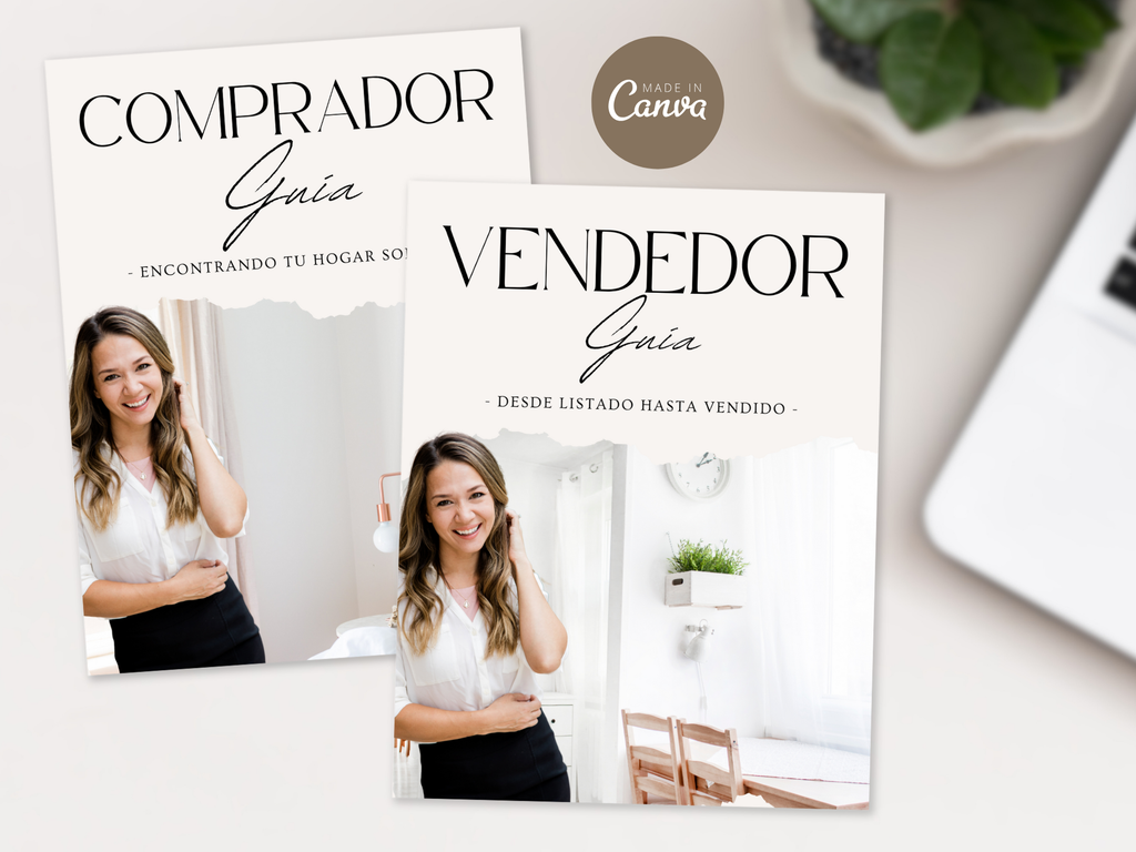 Spanish Modern Buyer and Seller Guides Vol 03- Informative guides for Spanish-speaking real  estate clients.