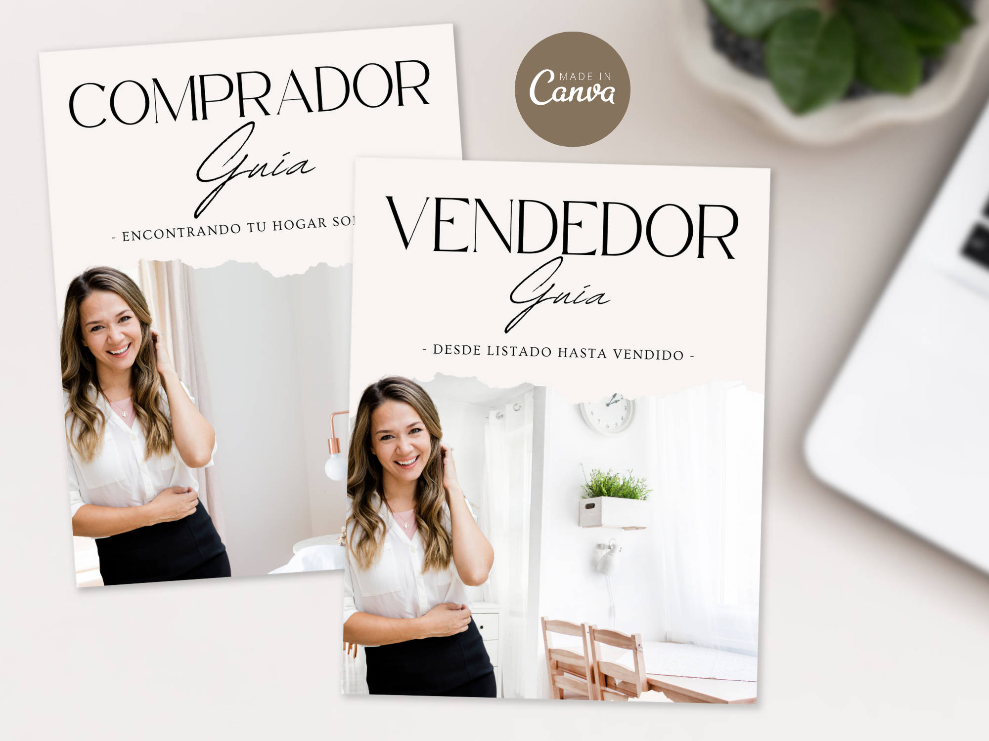 Spanish Modern Buyer and Seller Guides Vol 03- Informative guides for Spanish-speaking real  estate clients.