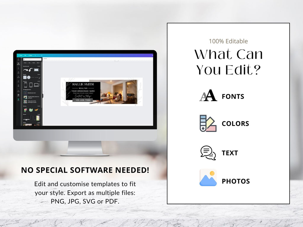 Real Estate Black Facebook Covers Vol 01 - Sophisticated black-themed covers for real estate professionals' Facebook pages.