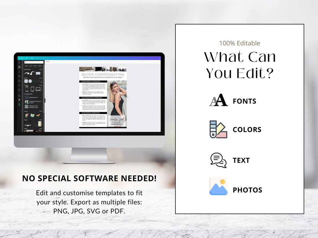 Agent Commission Bundle Vol 01 - Includes buyer agreements, compensation guides, seller
commission packages, and service details.