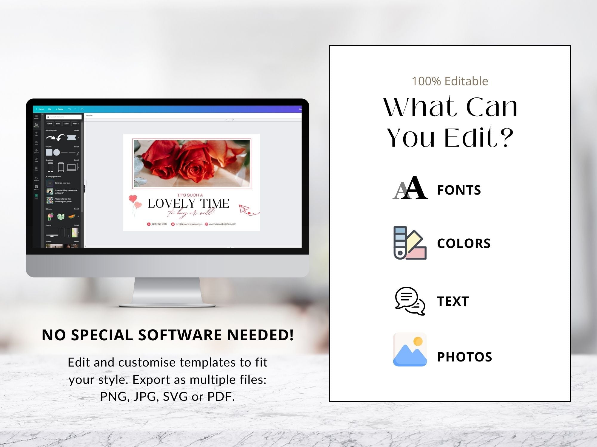 Valentine Postcard Bundle - Professionally designed real estate postcards with a touch of Valentine's charm for impactful marketing.