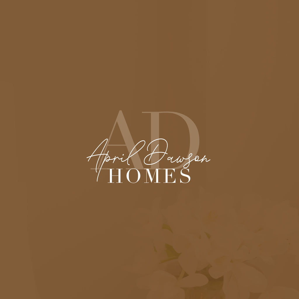 April Dawson Modern Real Estate Logo