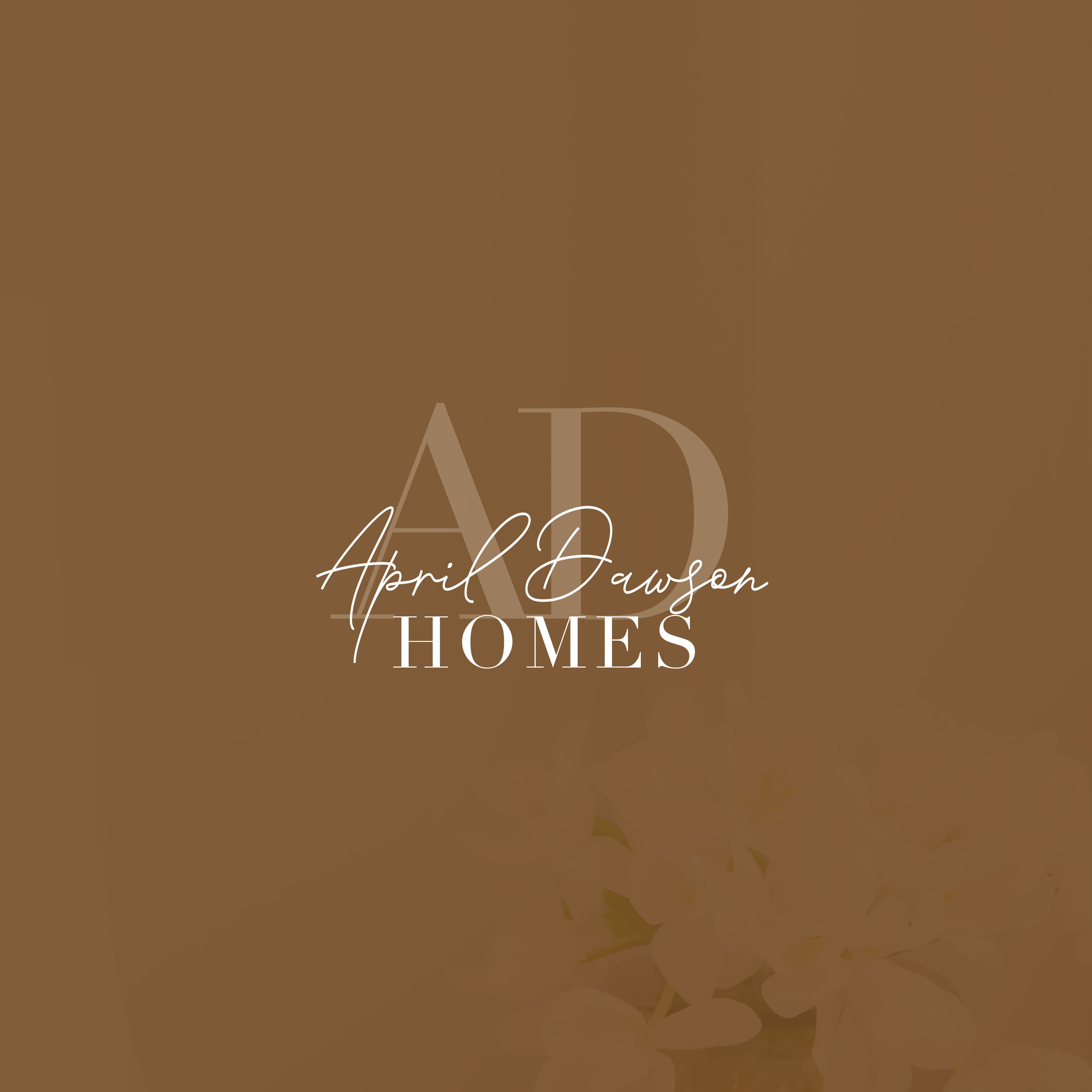 April Dawson Modern Real Estate Logo