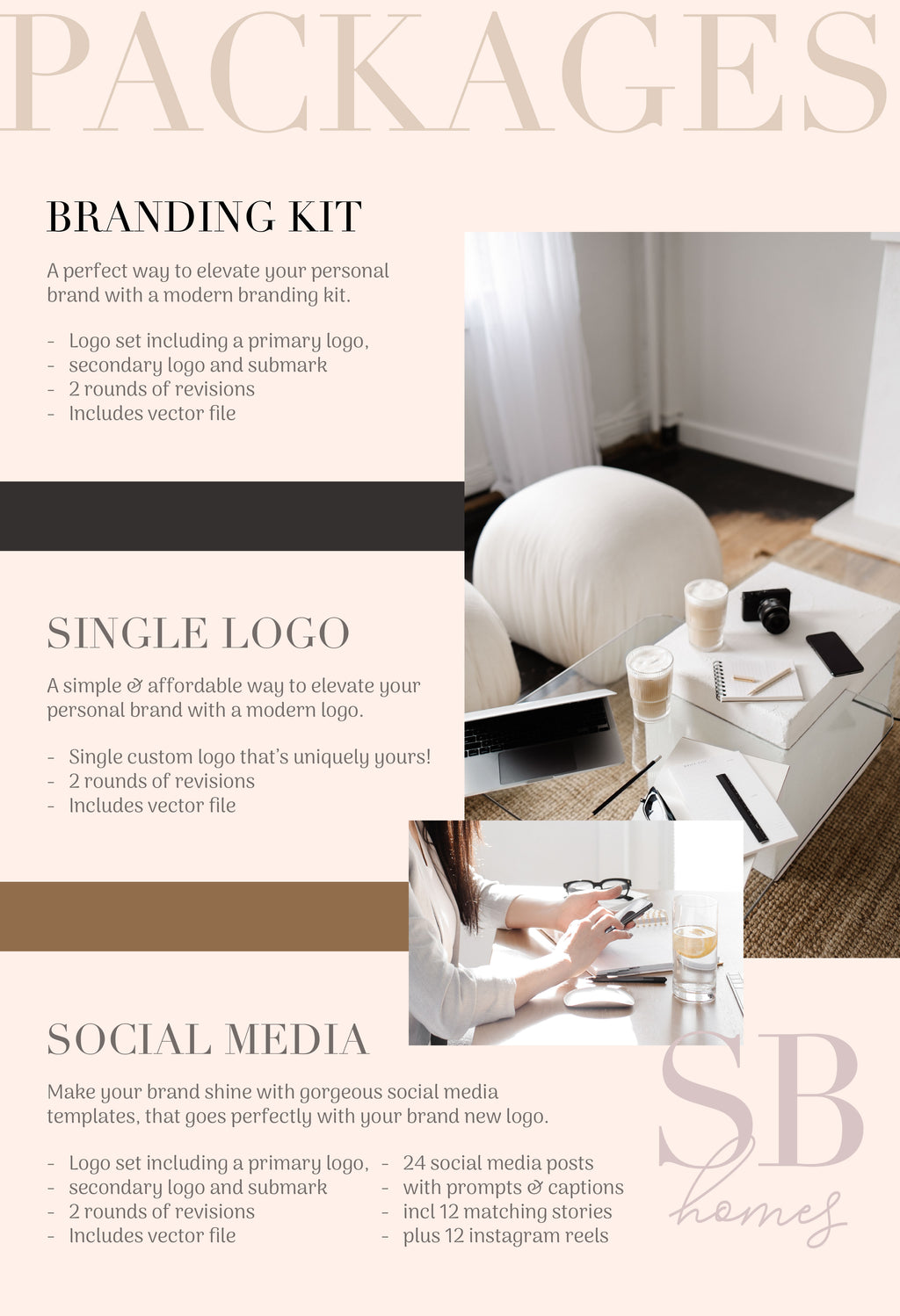 April Dawson Modern Real Estate Logo