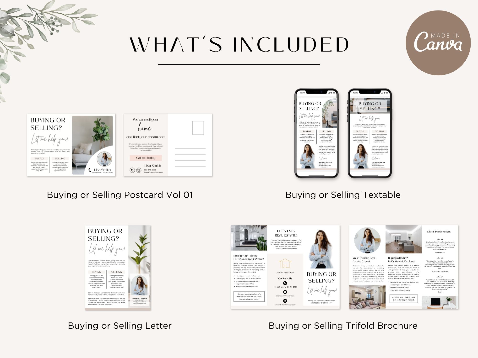 Real Estate Buying or Selling Bundle