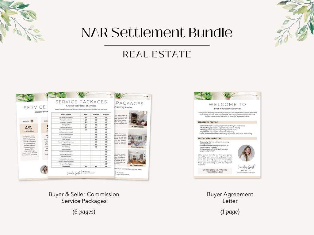 Real Estate NAR Settlement Bundle Vol 01