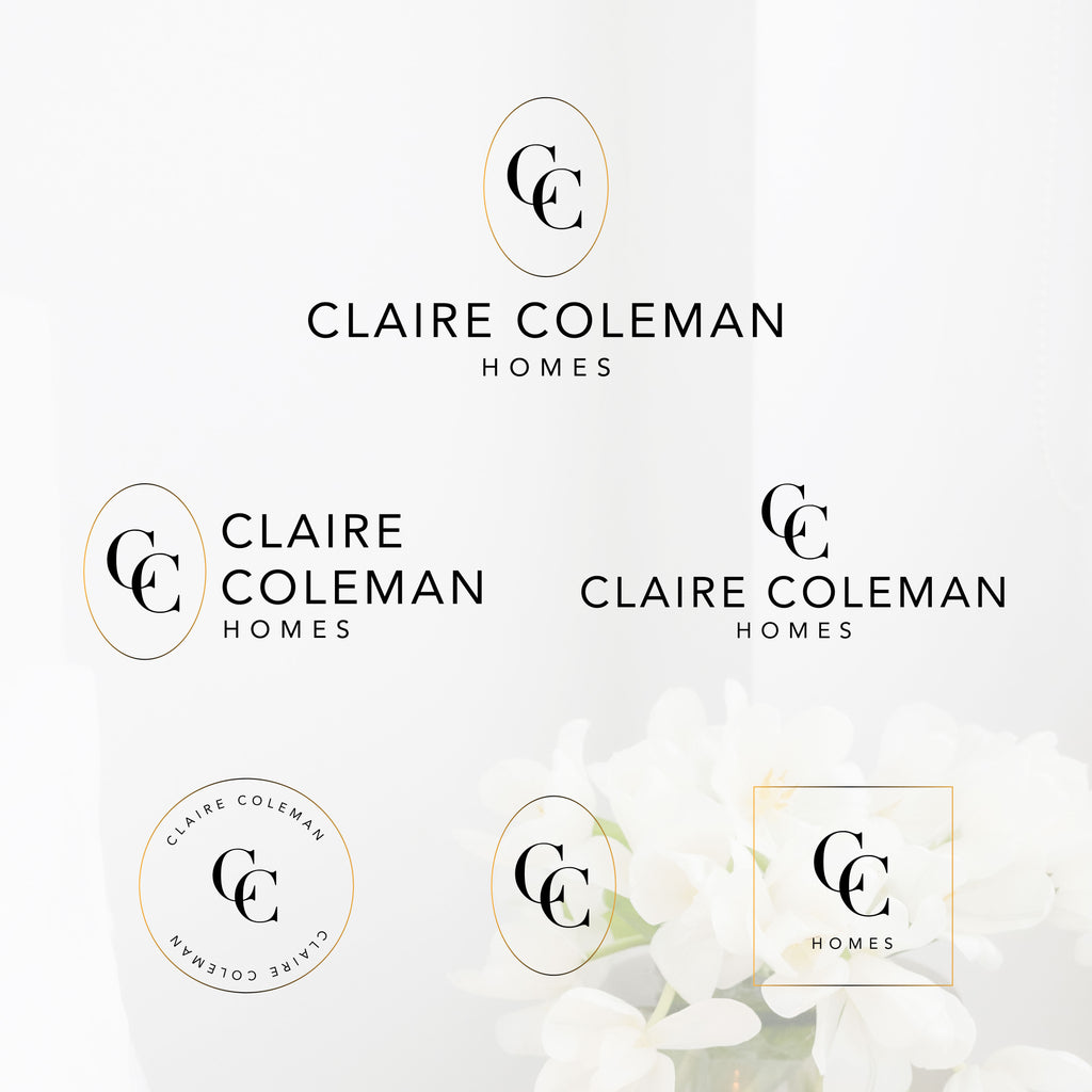 Claire Coleman Modern Real Estate Logo