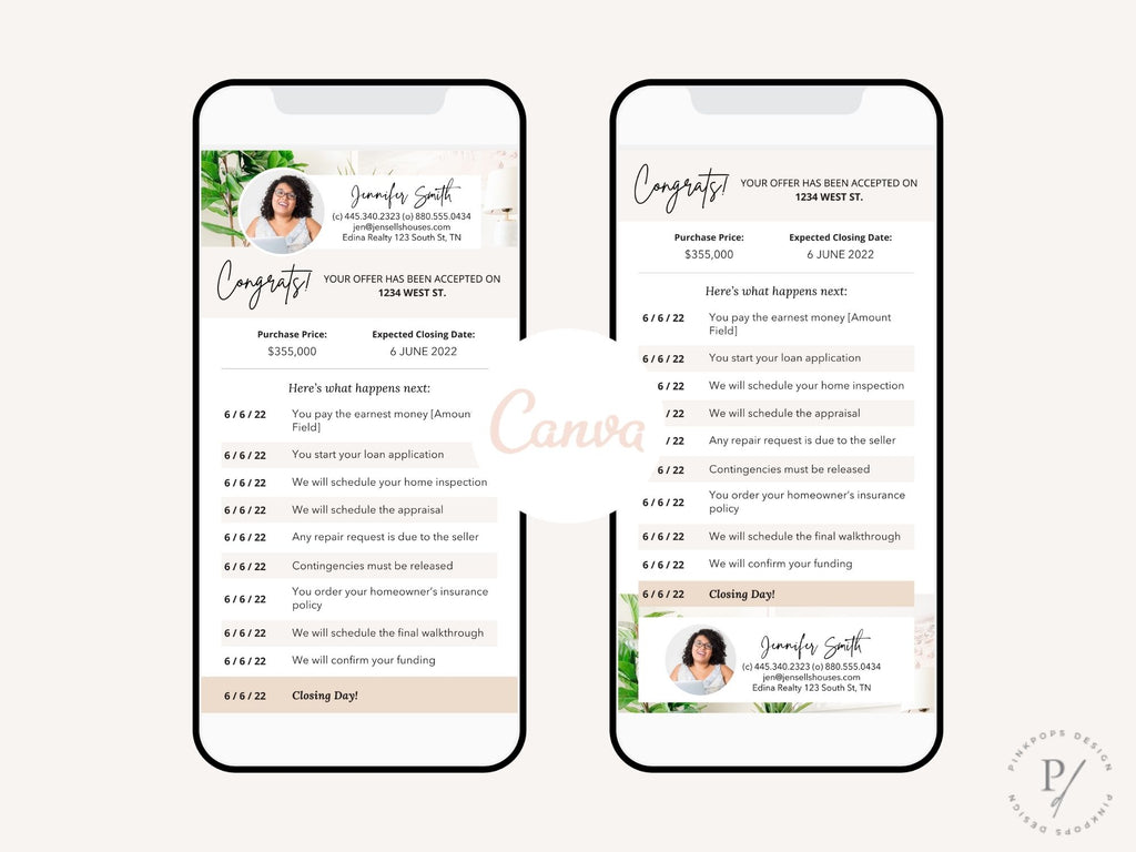 Real Estate Textable Buyer Closing Timeline - Guide buyers smoothly through the closing journey with a digital timeline tool for transparent and efficient communication of key milestones.