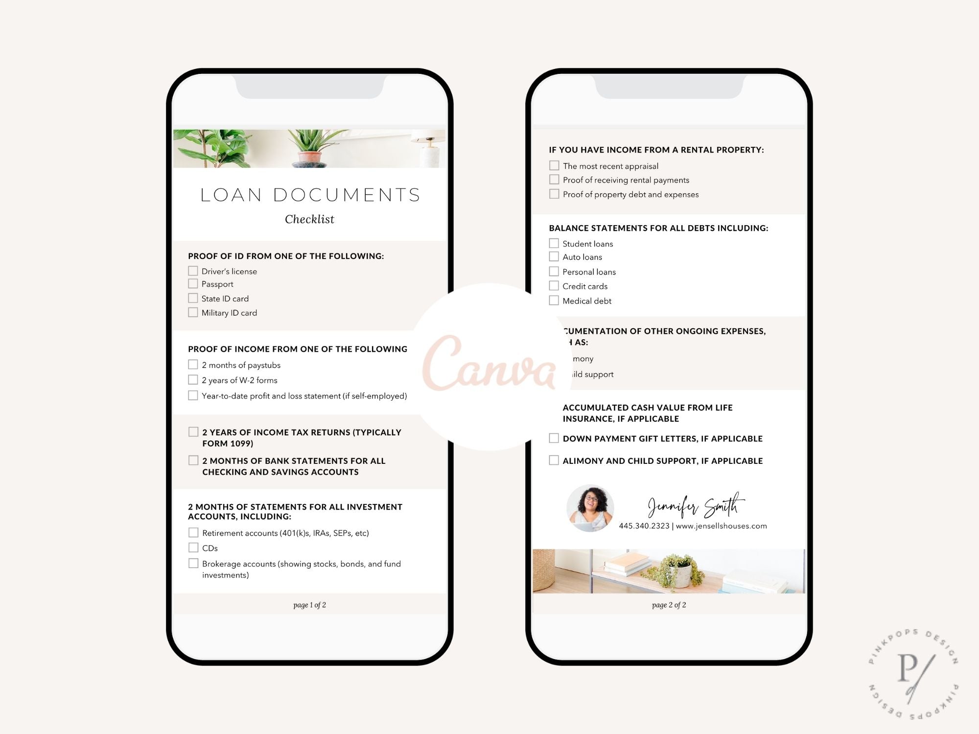 Real Estate Textable Loan Document Checklist - Simplify the loan process with a digital checklist tool for convenient and organized guidance through necessary documentation in real estate transactions.