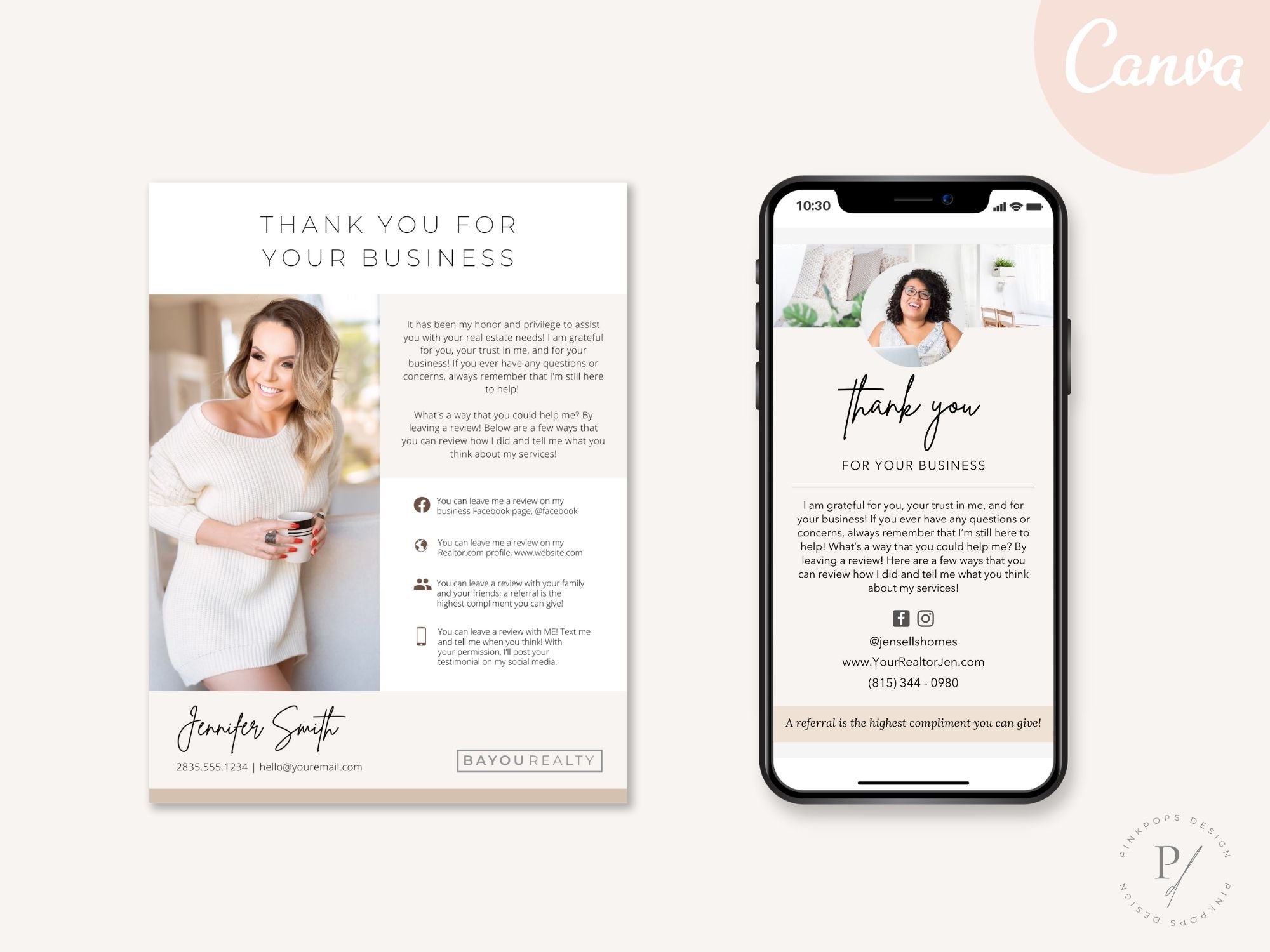 Review Request Textable and Flyer Bundle - Elevate your client engagement and gather valuable feedback effortlessly with a compelling review request flyer and a convenient textable client review request.
