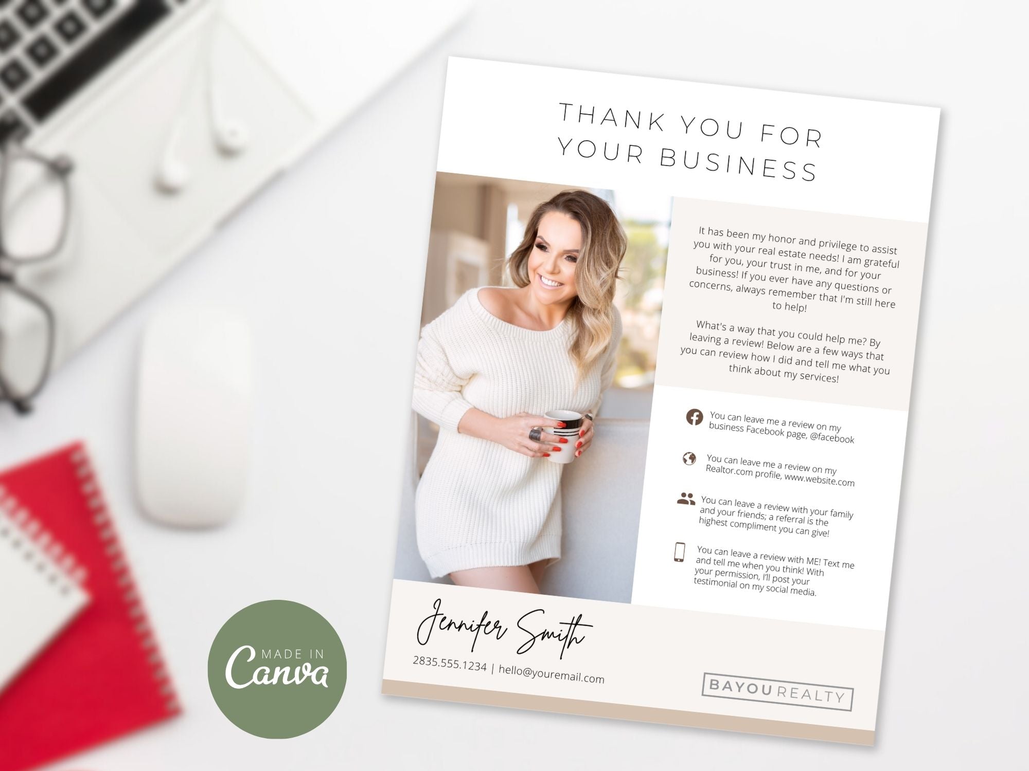 Review Request Textable and Flyer Bundle - Elevate your client engagement and gather valuable feedback effortlessly with a compelling review request flyer and a convenient textable client review request.