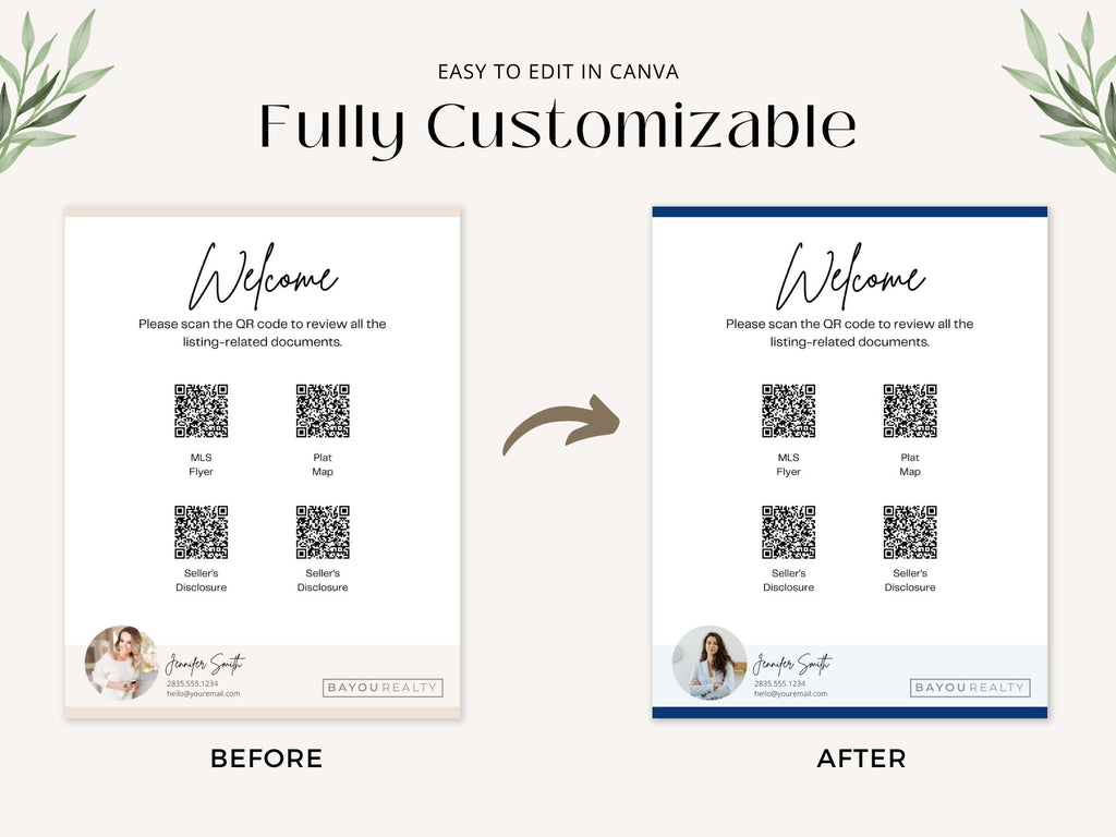 QR Code Listing Flyer - Elevate your property marketing with tech-savvy QR codes. Provide easy access to property details, enhancing the buyer's experience with innovative real estate marketing.
