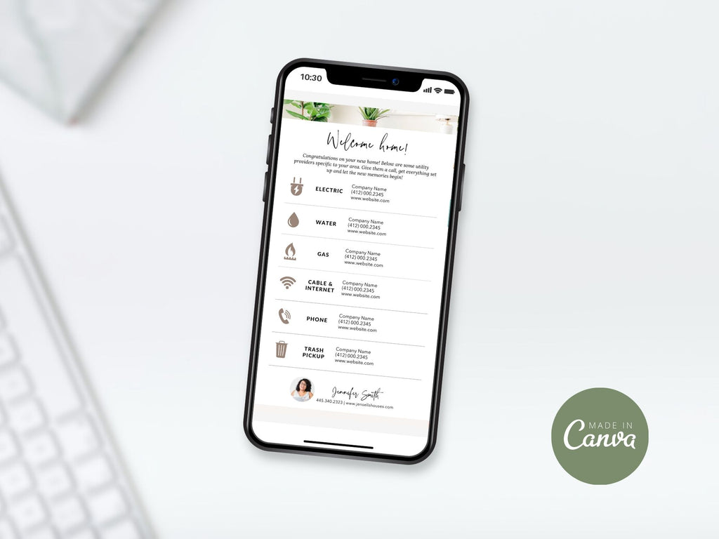 Utility Providers List Textable and Flyer Bundle - Simplify home transitions with an informative Utility Providers Flyer and a practical Textable Utility Providers guide for managing essential services seamlessly