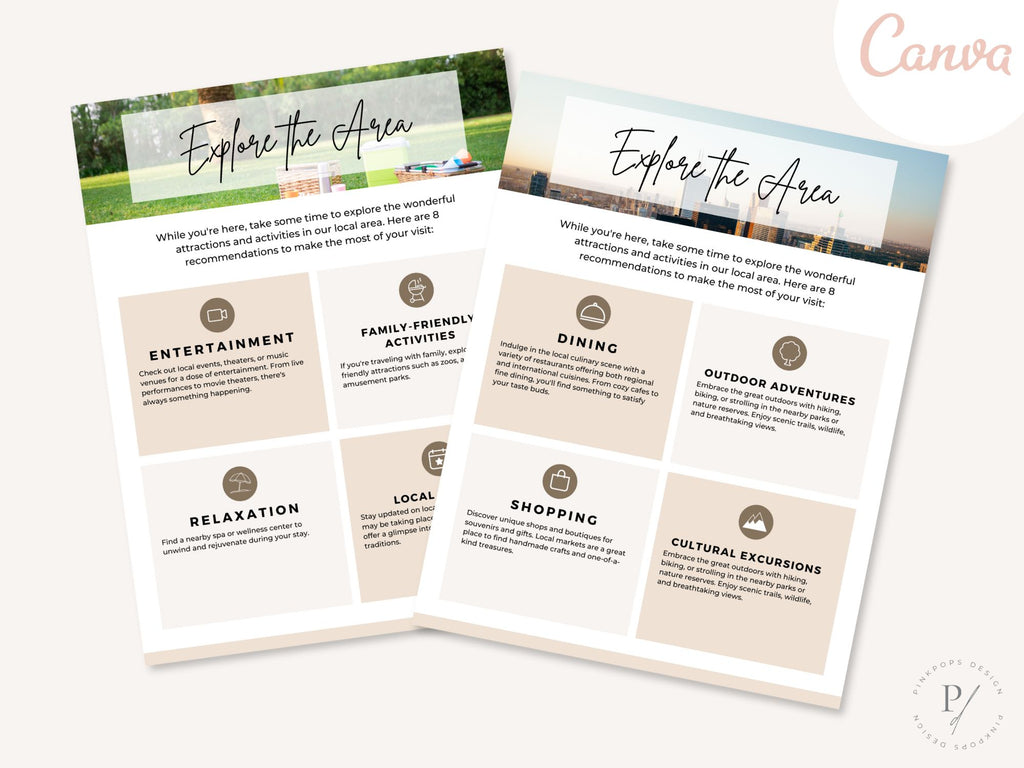 Explore the Area Airbnb Guide - Valuable insights and recommendations for seamless guest exploration in your vacation rental property.